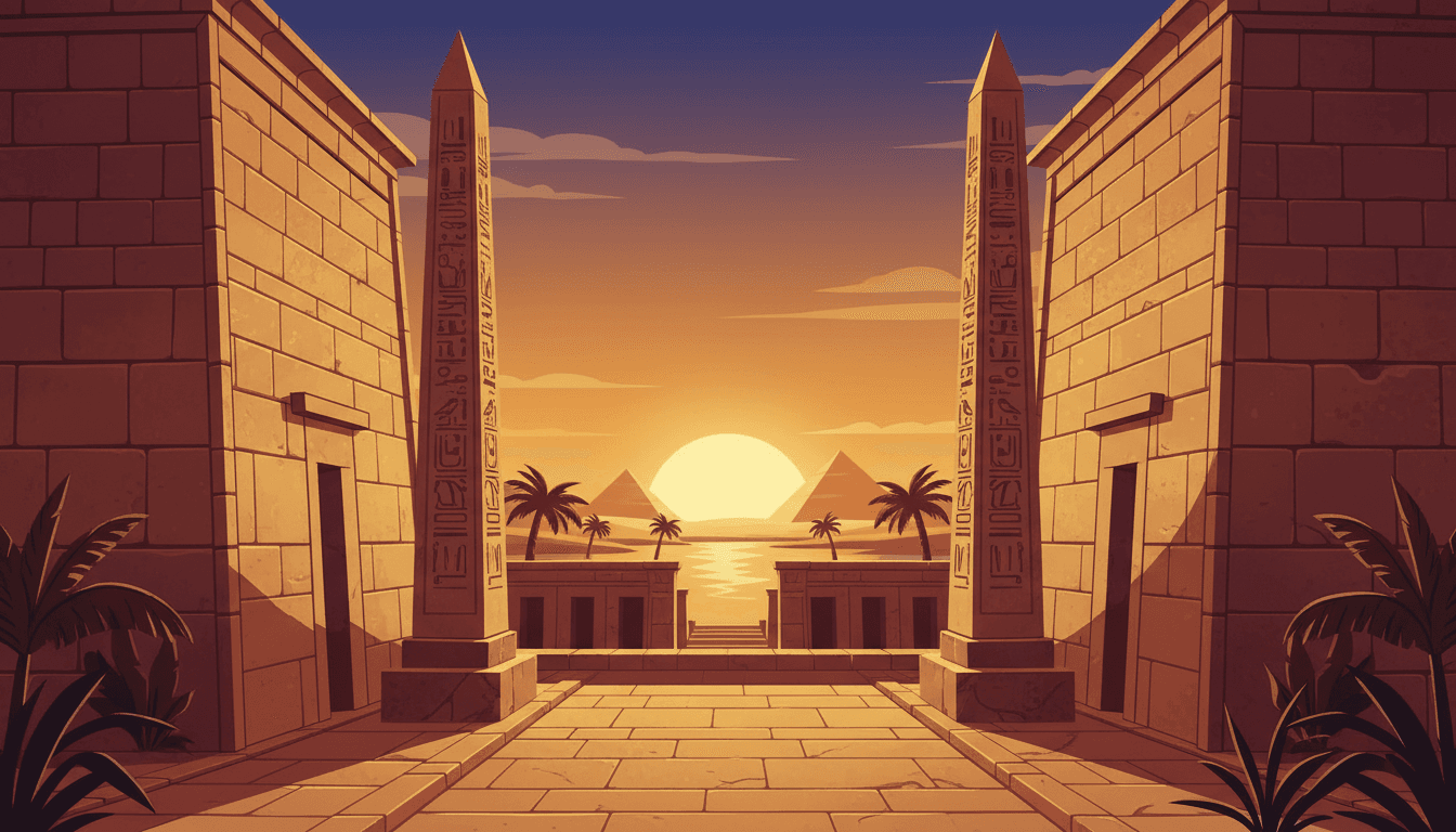 Egyptian sunset cleopatra slot game